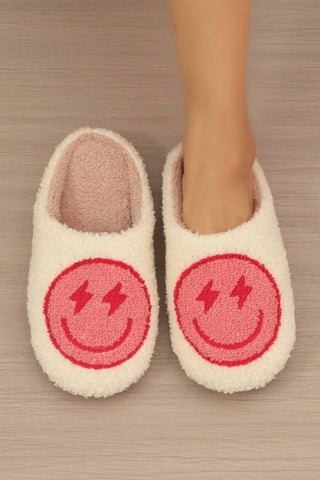 Cozy Smiley Slippers