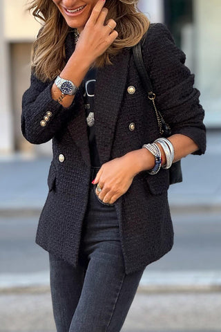 double breasted blazer jacket