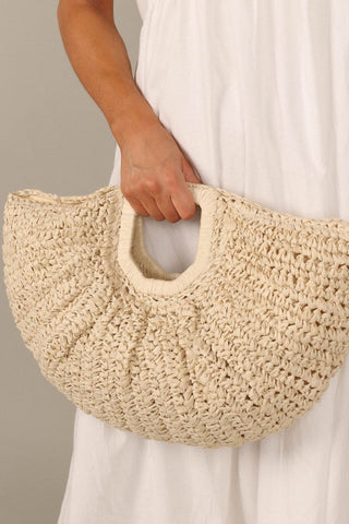 Natural Straw Bag