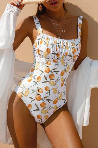 Sexy Tight Printed Bikini One-Piece