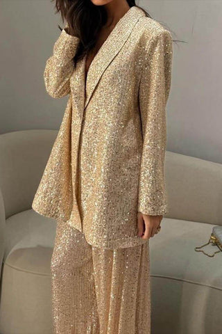 Stylish sequined Blazer