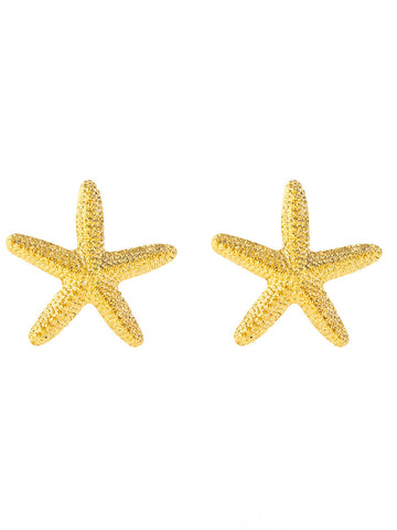 Santorini Starfish Necklace ~ Gold