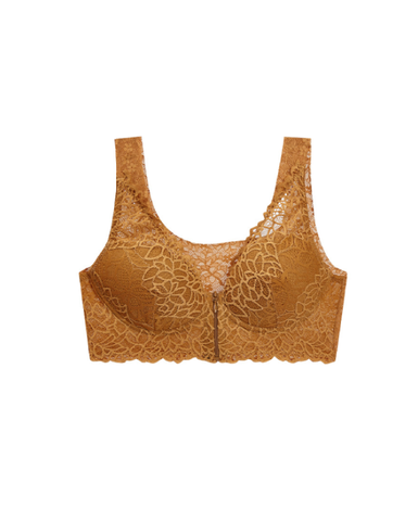 Front Zipper Lace Bra