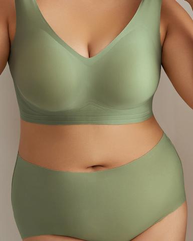 Summer Thin Comfortable Seamless Set