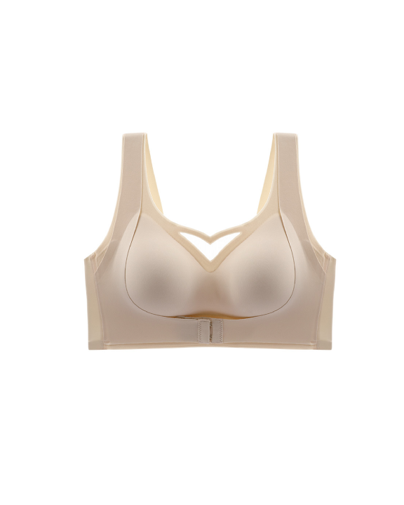 Front  Button U-shaped Pull-up Bra