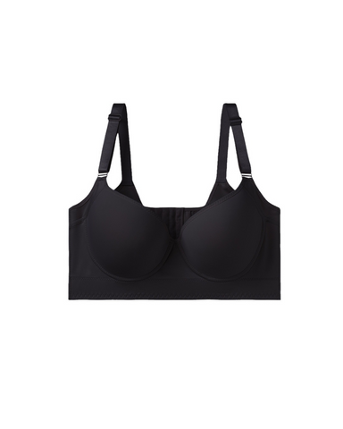 Glossy Adjustment Type Underwire Bra