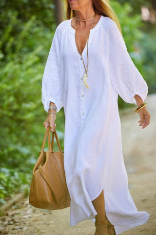 casual long sleeved cardigan maxi dress