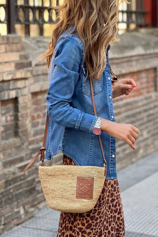 Casual Lapel Denim Jacket