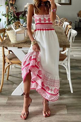 Bohemian Strappy maxi Dress