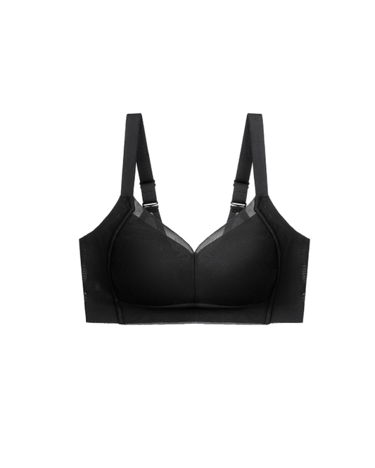 Couverture complète avec soutien-gorge sans fil à ailes latérales supérieures