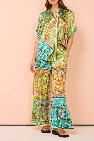 Loose Pattern Printed Two Piece Sets