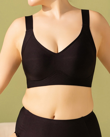 W-Support Band Wireless Bra