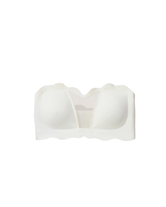 Hollow Triangle Strapless Bra