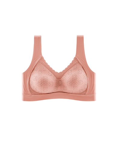 Lace Vest Wireless Bra