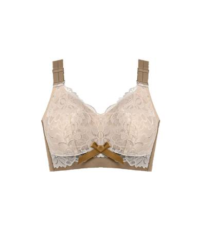 Full Cup Lace Bow Bra