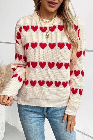 Love pullover knitted sweater