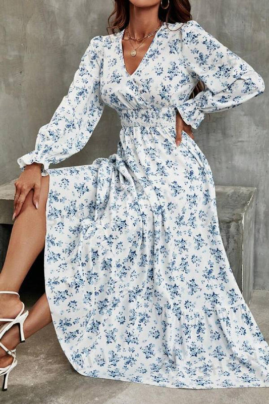 Ditsy Floral Print maxi Dress