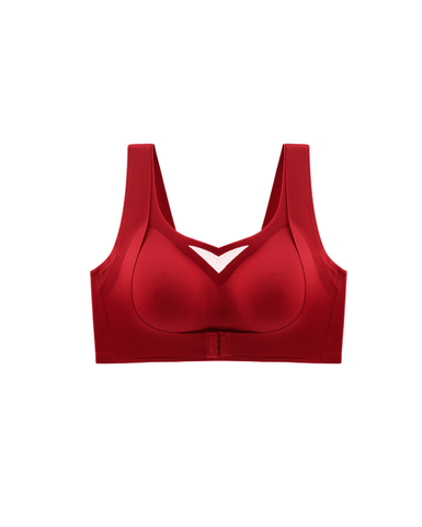 Front  Button U-shaped Pull-up Bra