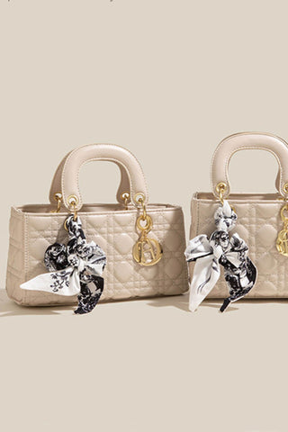 Diamond Silk Scarf Hand-Held Crossbody Bags