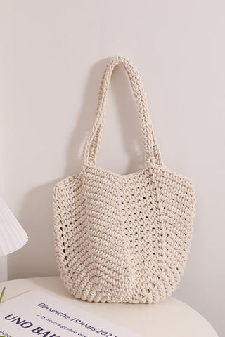 Woven Tote Holiday Beach Bag