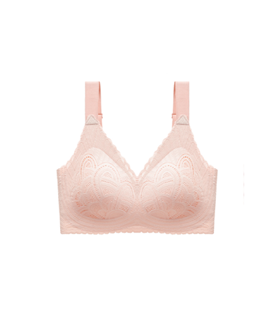 Lace Wide Strap Wireless Bra