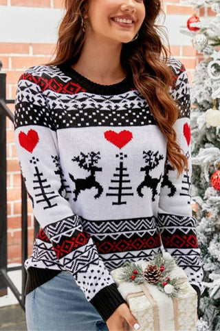 Casual pullover Christmas sweater