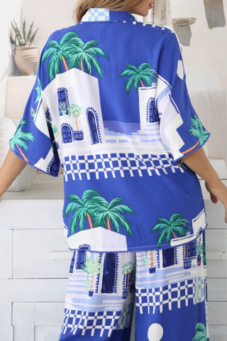 Loose Pattern Printed Two Piece Sets