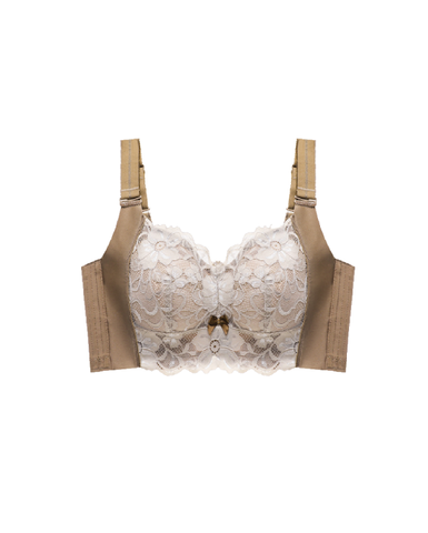 Full Cup Lace Bow Bra