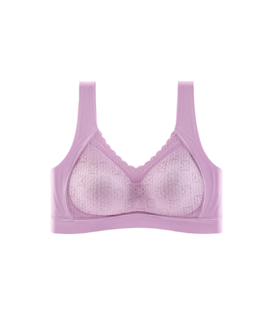 Lace Vest Wireless Bra