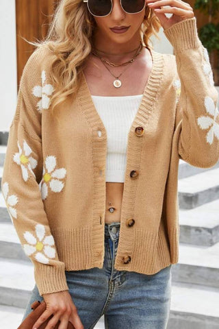 Daisy Floral Cardigan