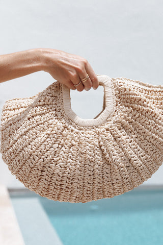 Natural Straw Bag