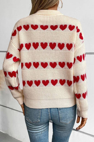 Love pullover knitted sweater