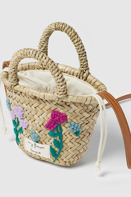 Mini Basket Messenger Bag