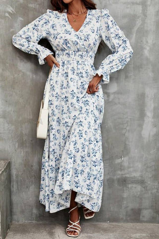 Ditsy Floral Print maxi Dress