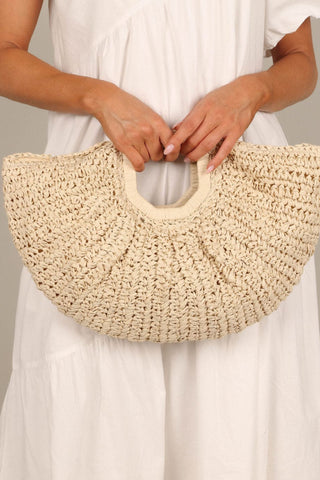 Natural Straw Bag