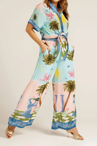 Loose Pattern Printed Two Piece Sets