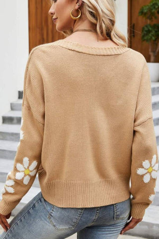 Daisy Floral Cardigan