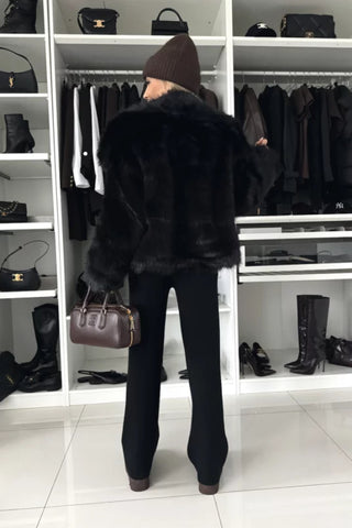 FAUX FURE COAT