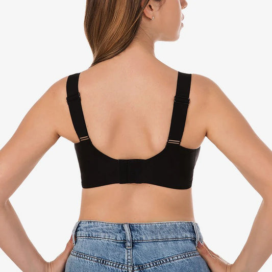 Soutien-gorge sans fil en maille sur le devant