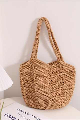 Woven Tote Holiday Beach Bag