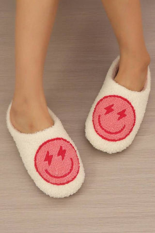 Cozy Smiley Slippers