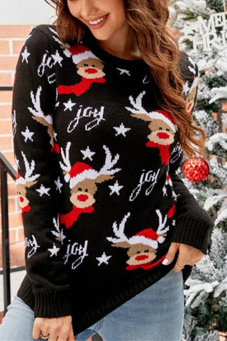 Casual pullover Christmas sweater