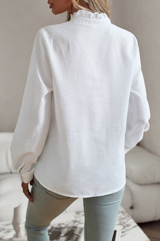 Temperament Commuter Buttoned Long Sleeve