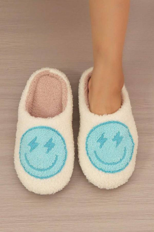 Cozy Smiley Slippers